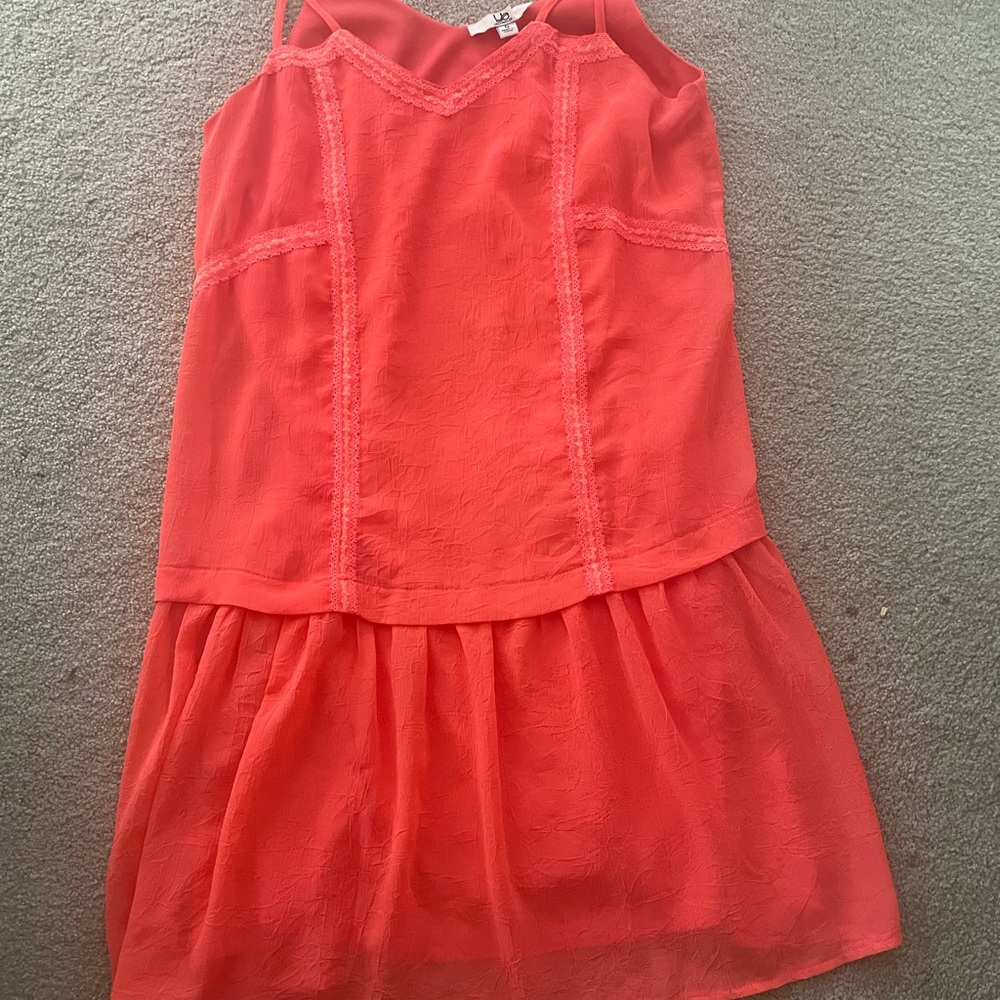 Orange dress
